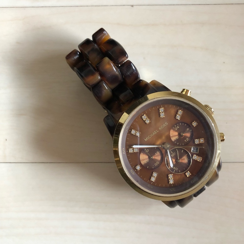 Micheal Kors Tortoise Watch